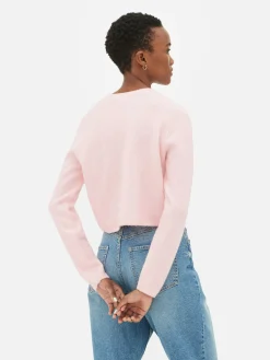 Femme Primark Pulls Et Gilets|Gilet En Maille Boutonné