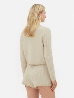 Femme Primark Pulls Et Gilets|Gilet En Maille Torsadée Rita Ora