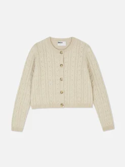 Femme Primark Pulls Et Gilets|Gilet En Maille Torsadée Rita Ora