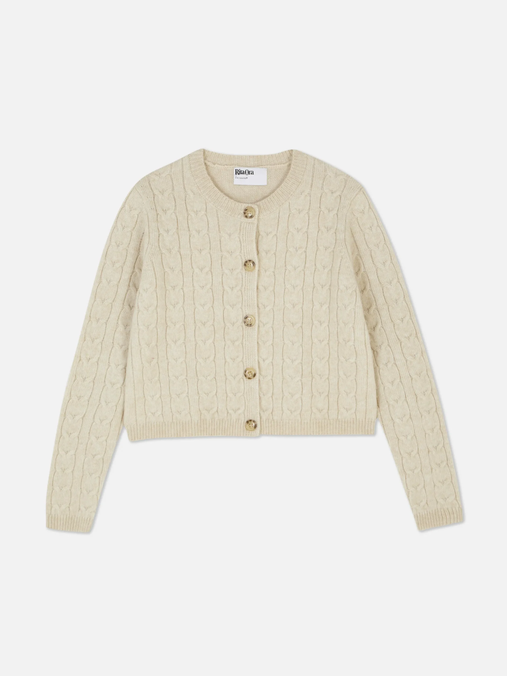 Femme Primark Pulls Et Gilets|Gilet En Maille Torsadée Rita Ora