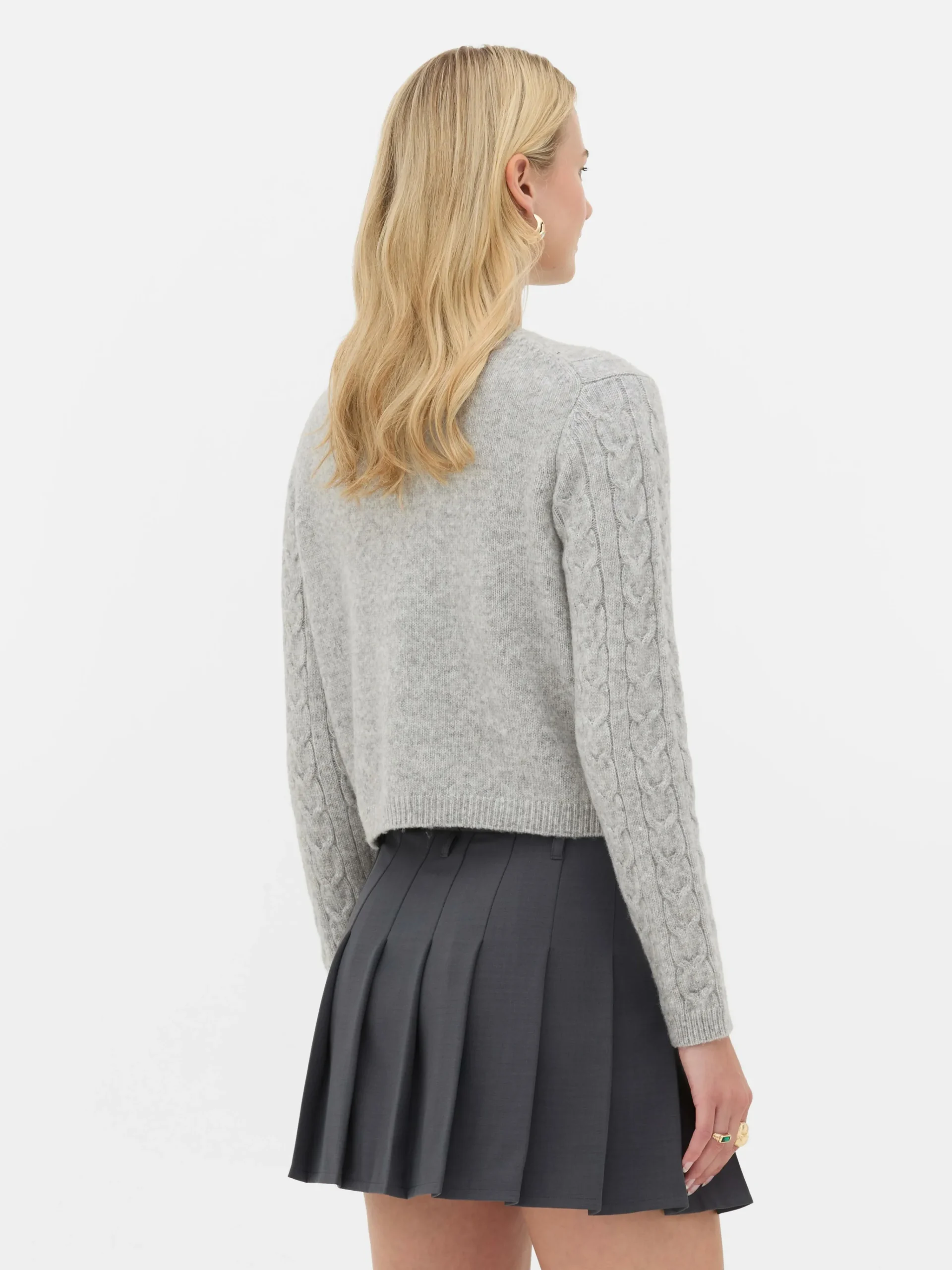 Femme Primark Pulls Et Gilets|Gilet En Maille Torsadée Rita Ora