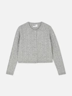 Femme Primark Pulls Et Gilets|Gilet En Maille Torsadée Rita Ora