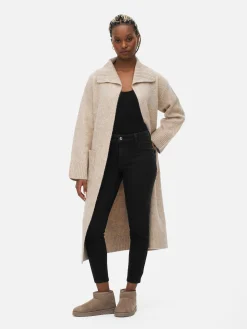 Femme Primark Pulls Et Gilets|Gilet Long à Ceinture Paula Echevarría