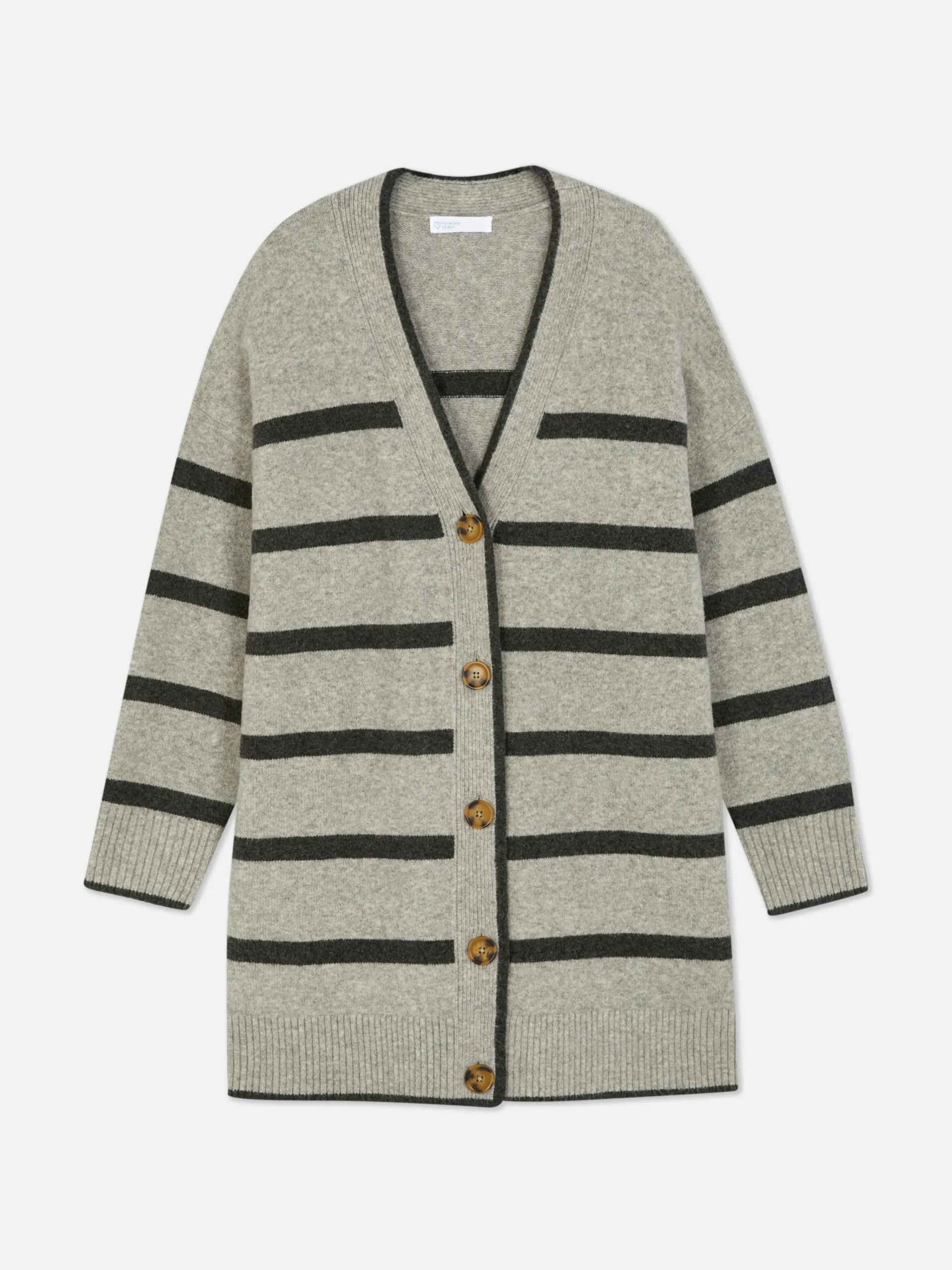 Femme Primark Pulls Et Gilets|Gilet Long à Rayures