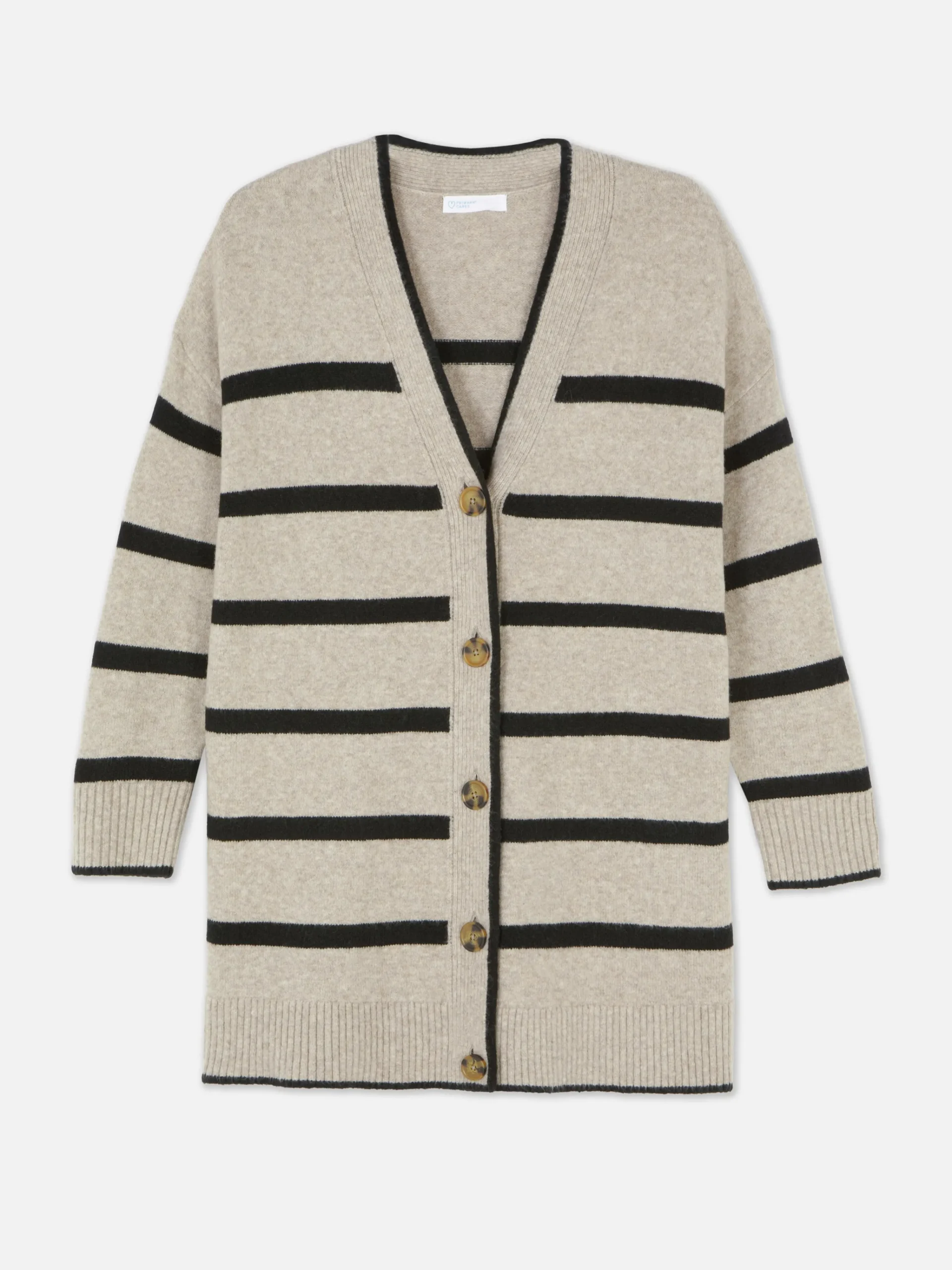 Femme Primark Pulls Et Gilets|Gilet Long à Rayures