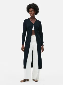 Femme Primark Pulls Et Gilets|Gilet Long Boutonné