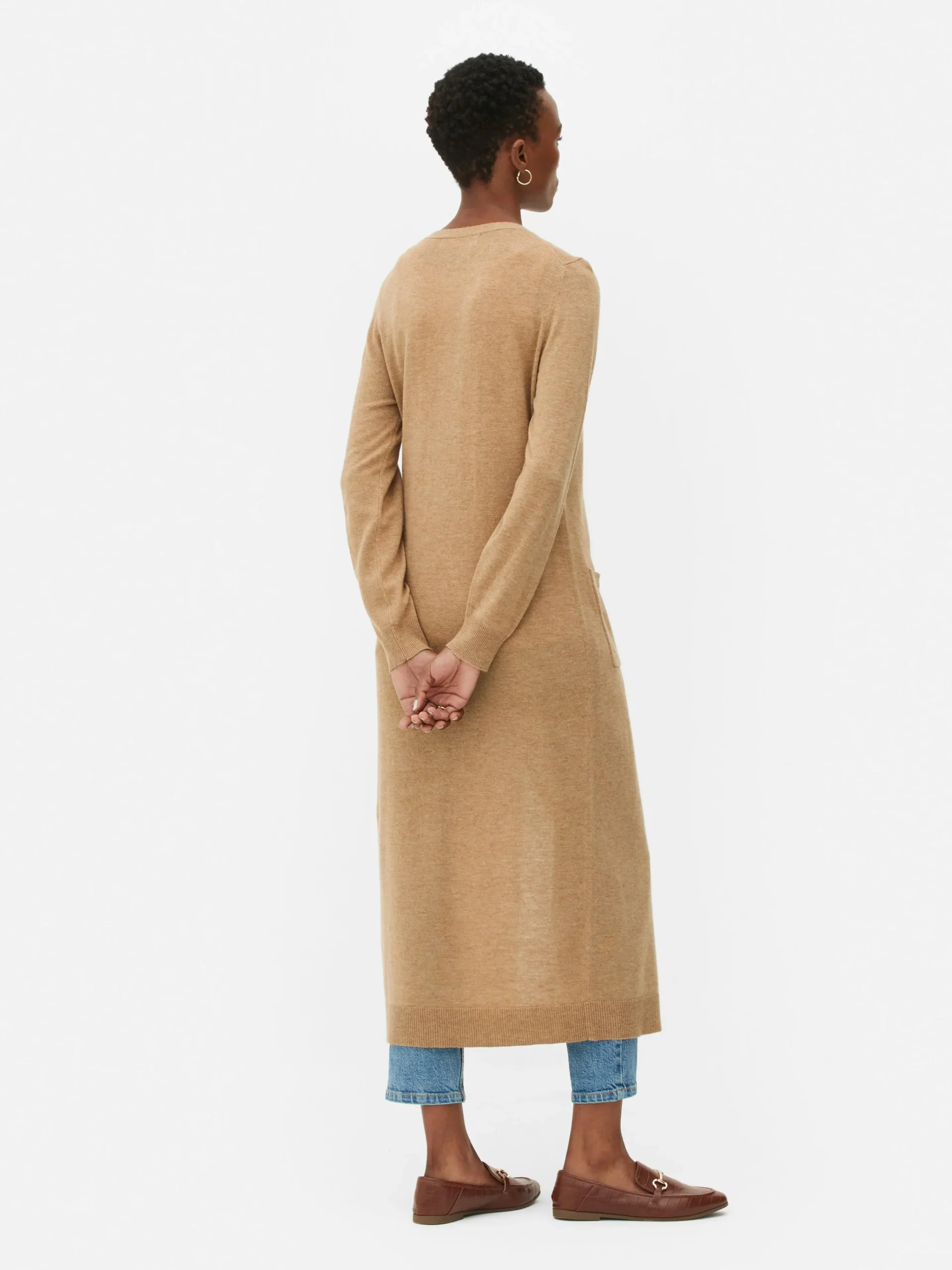 Femme Primark Pulls Et Gilets|Gilet Long Boutonné