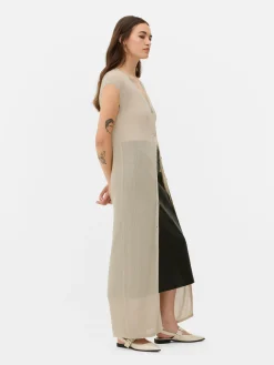 Femme Primark Pulls Et Gilets|Gilet Long Sans Manches