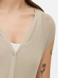 Femme Primark Pulls Et Gilets|Gilet Long Sans Manches