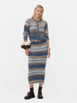 Femme Primark Pulls Et Gilets|Gilet Space Dye à Coordonner Rita Ora