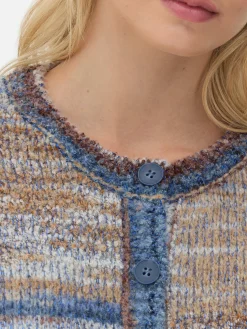 Femme Primark Pulls Et Gilets|Gilet Space Dye à Coordonner Rita Ora