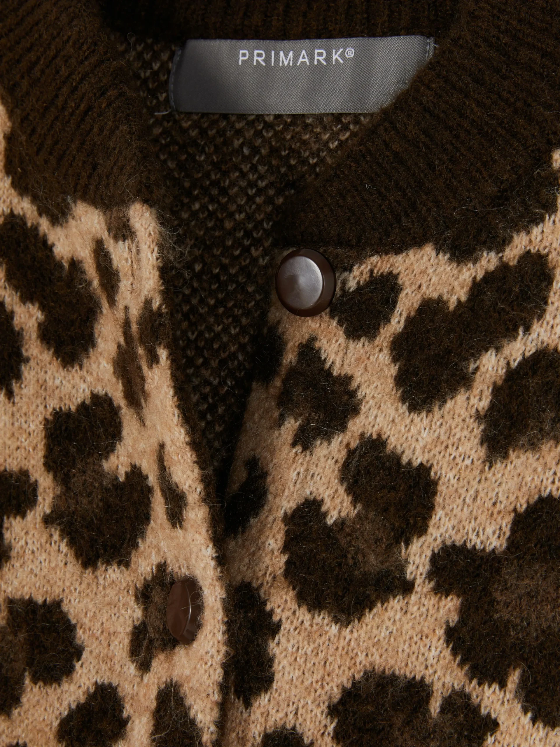 Femme Primark Pulls Et Gilets|Gilet Style Blouson Bomber à Motif Léopard