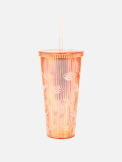 Primark Tasses Et Mugs|Gobelet Avec Paille à Reliefs