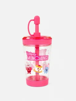 Primark Tasses Et Mugs|Gobelet Transparent Avec Paille Disney Munchlings