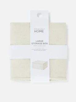 Primark Boîtes Et Paniers|Grande Boîte De Rangement En Tissu