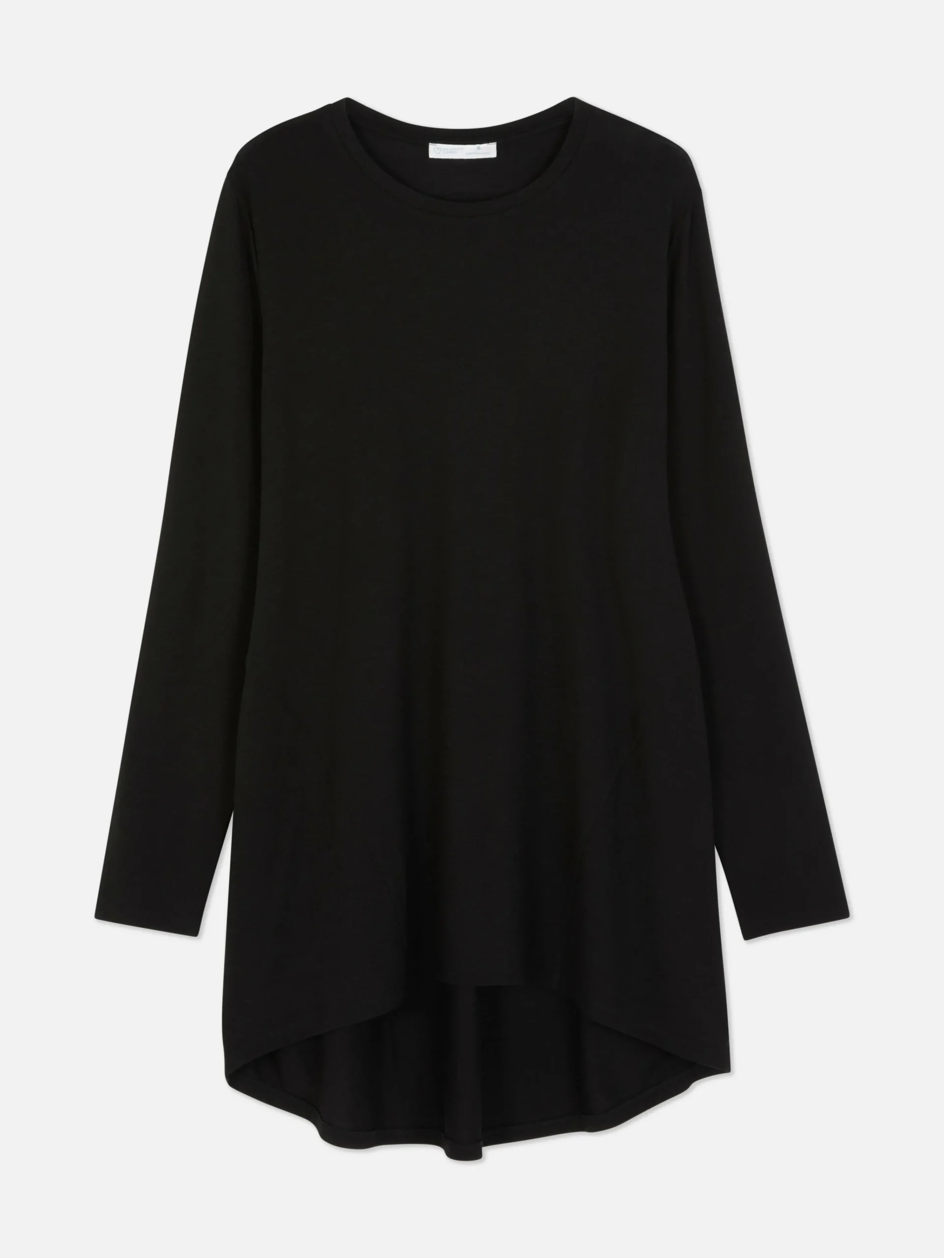 Femme Primark Hauts Et T-Shirts|Haut à Manches Longues Et à Ourlet Arrondi