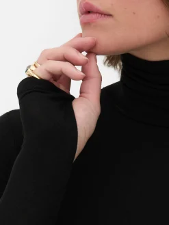 Femme Primark Hauts Et T-Shirts|Haut à Manches Longues Et Col Roulé Rita Ora