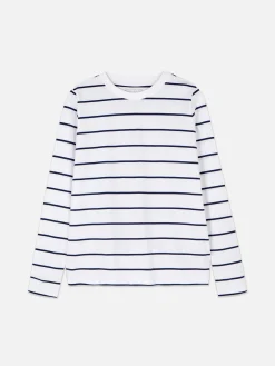 Femme Primark Hauts Et T-Shirts|Haut à Rayures Et à Manches Longues