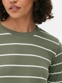 Femme Primark Hauts Et T-Shirts|Haut à Rayures Et à Manches Longues