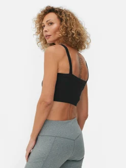 Femme Primark Hauts Et T-Shirts|Haut Court à Texture Côtelée