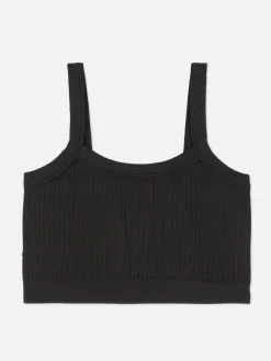 Femme Primark Hauts Et T-Shirts|Haut Court à Texture Côtelée