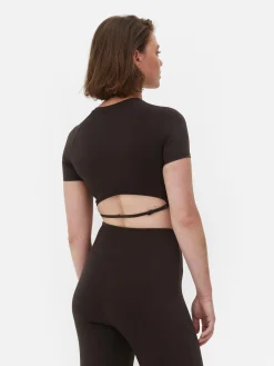 Femme Primark Vêtements De Sport|Haut Court De Sport En Tissu Ultra-doux Rita Ora