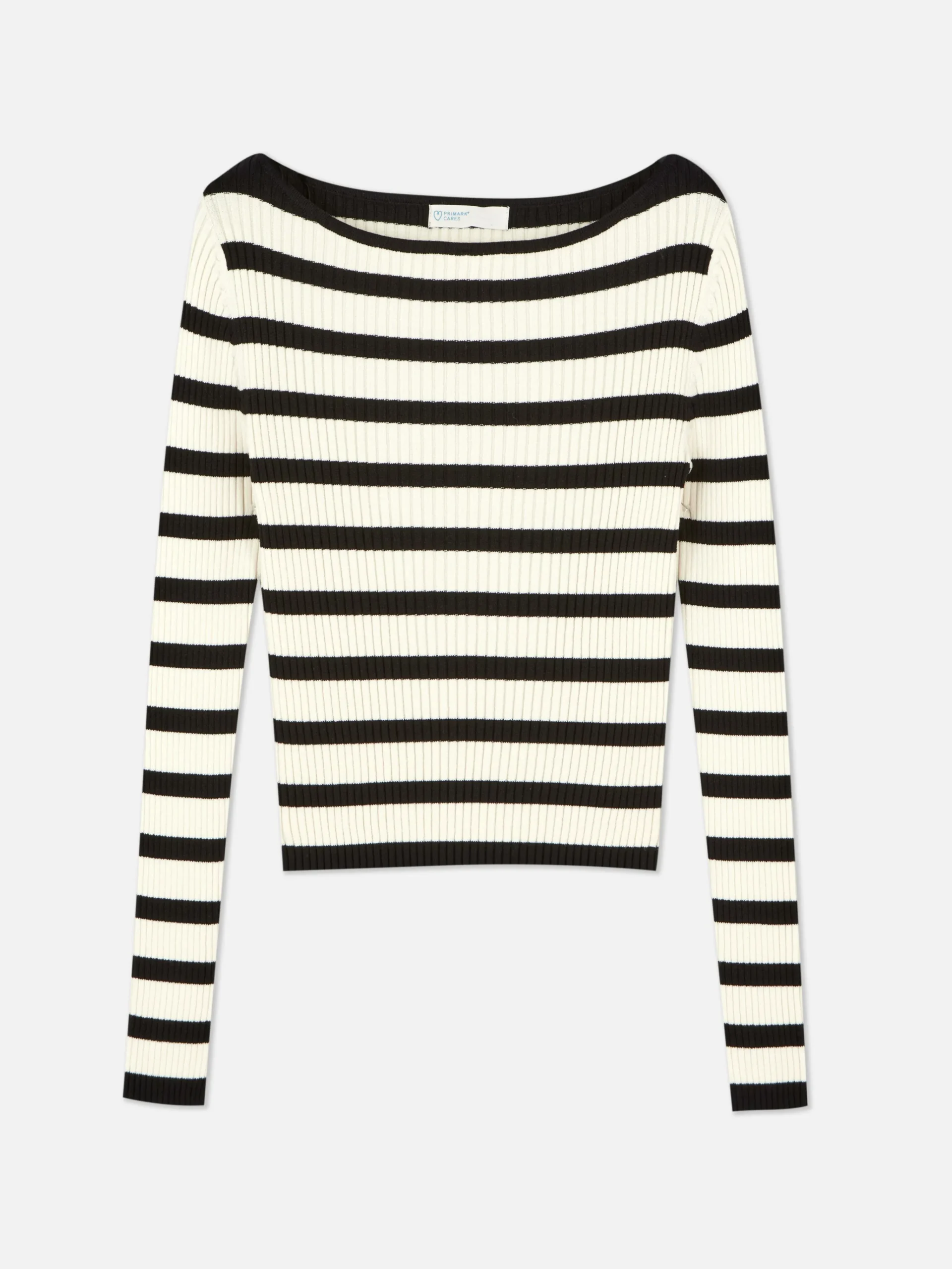 Femme Primark Pulls Et Gilets|Haut Côtelé à Col Bateau