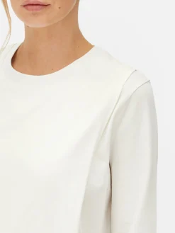 Femme Primark Hauts Et T-Shirts|Haut De Maternité Cache-cœur à Manches Longues