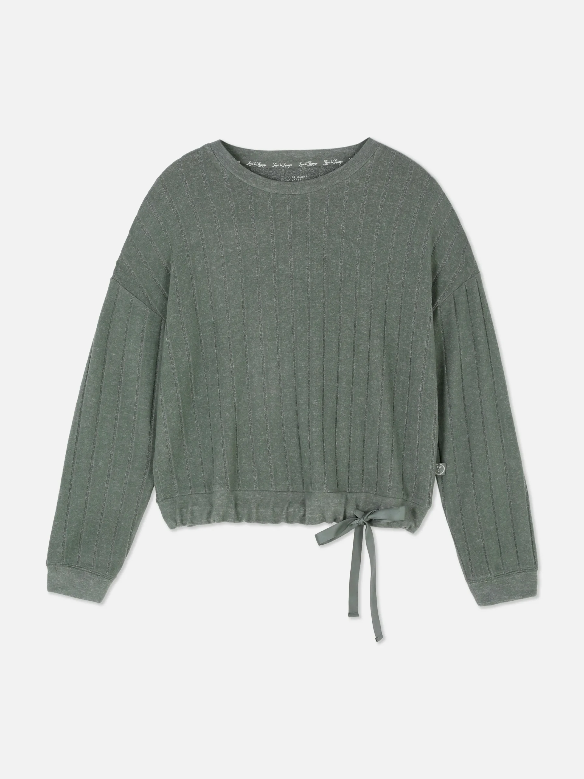 Femme Primark Hauts De Pyjama|Haut De Pyjama Côtelé Ultra-doux à Nœud