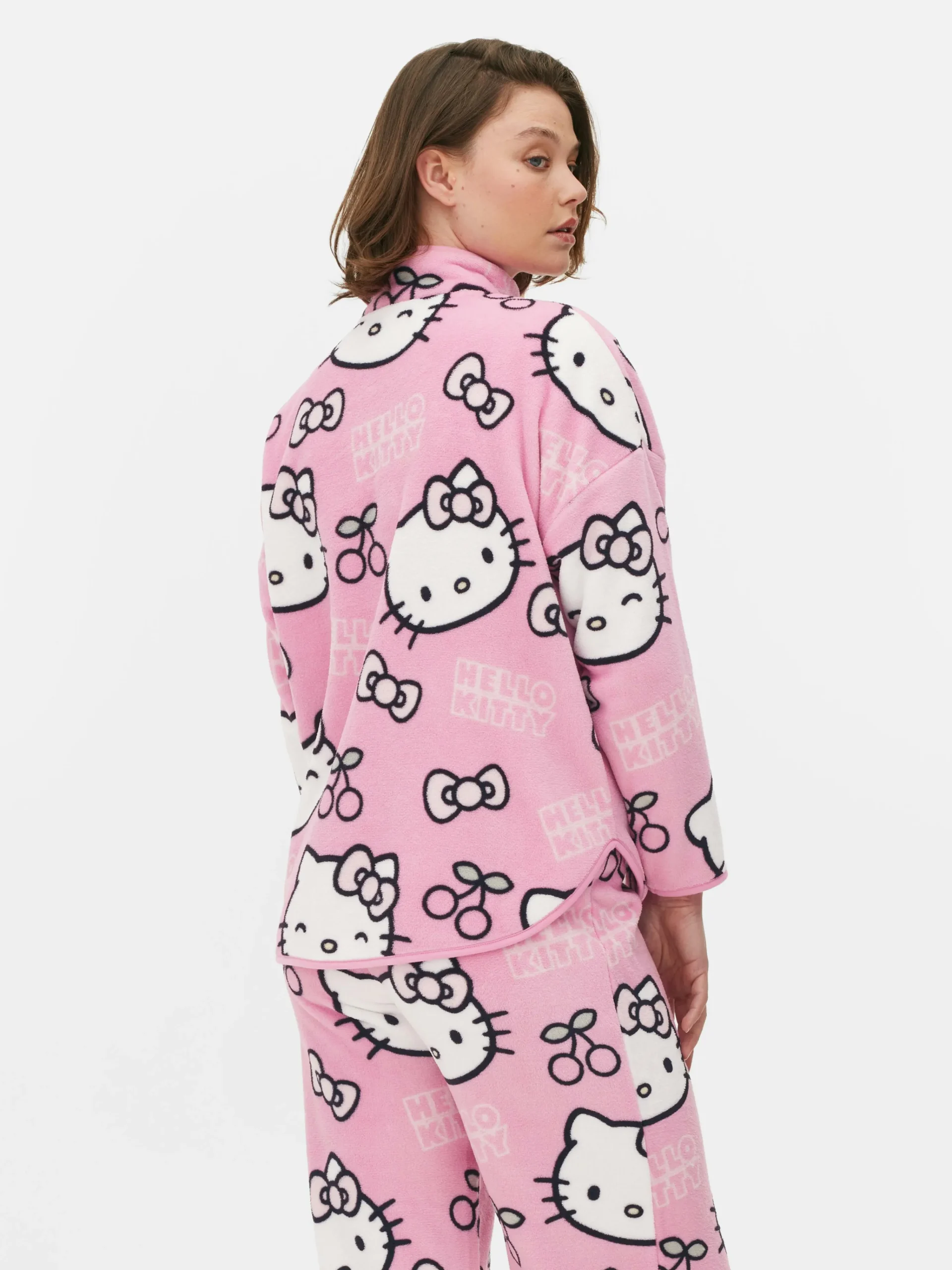 Femme Primark Hauts De Pyjama|Haut De Pyjama En Molleton Hello Kitty 50e Anniversaire