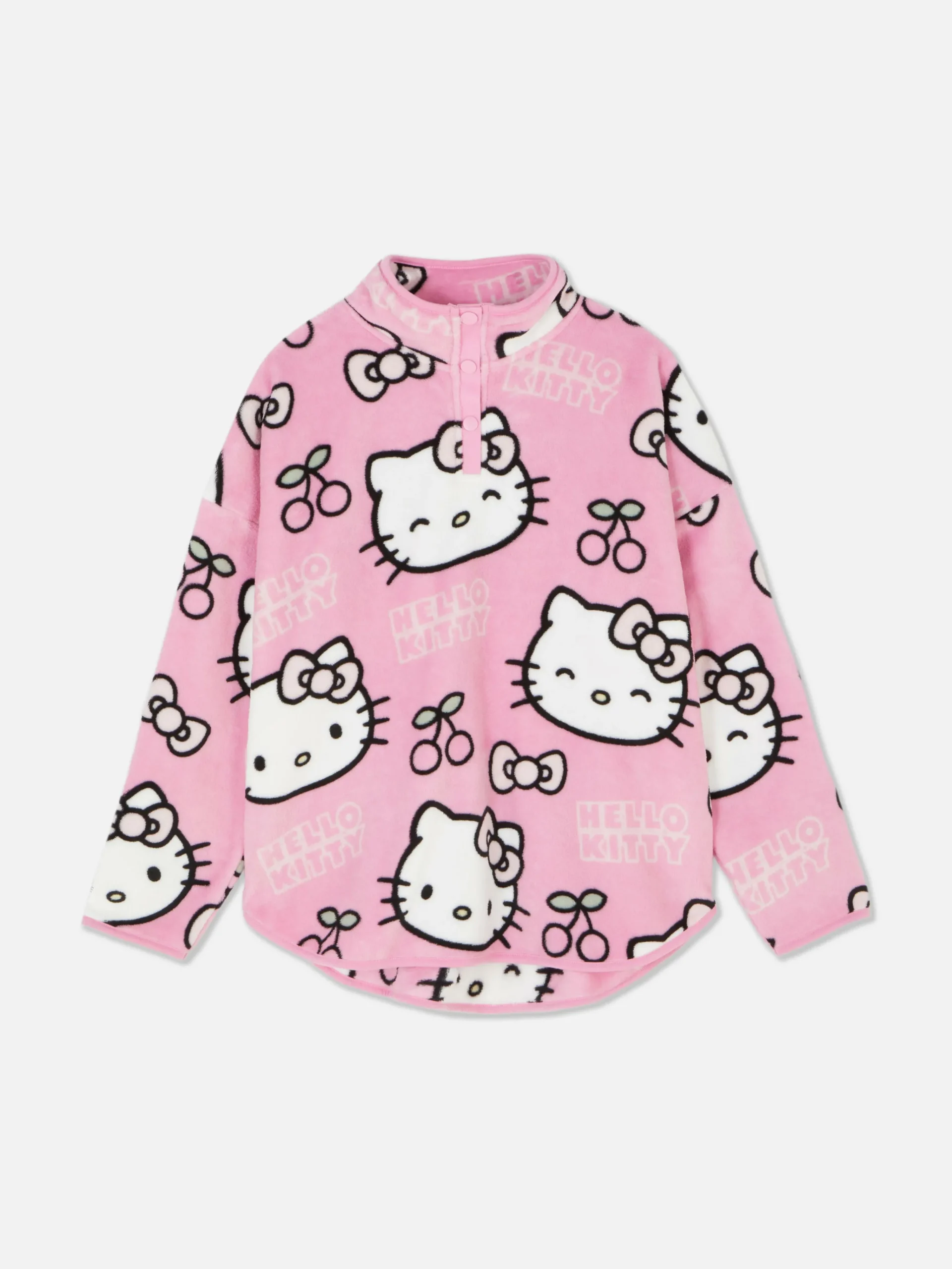 Femme Primark Hauts De Pyjama|Haut De Pyjama En Molleton Hello Kitty 50e Anniversaire