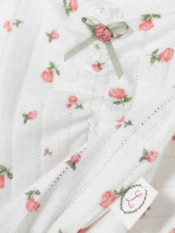 Femme Primark Hauts De Pyjama|Haut De Pyjama Rose En Pointelle à Manches Longues