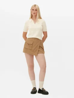 Femme Primark Pulls Et Gilets|Haut En Maille Fine à Col Et Manches Courtes