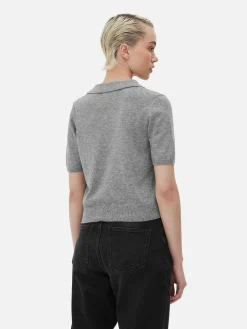 Femme Primark Pulls Et Gilets|Haut En Maille Fine à Col Et Manches Courtes