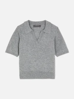 Femme Primark Pulls Et Gilets|Haut En Maille Fine à Col Et Manches Courtes