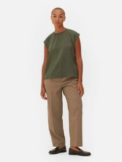 Femme Primark Chemises Et Blouses|Haut Froncé à Mancherons