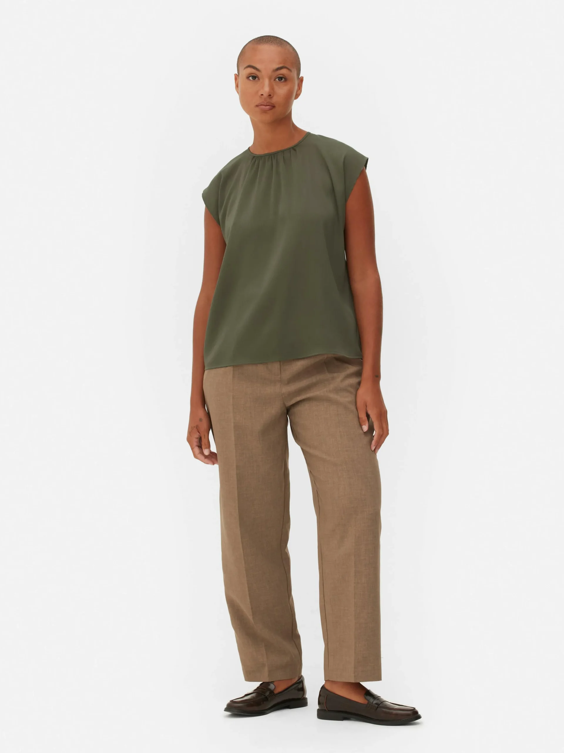 Femme Primark Chemises Et Blouses|Haut Froncé à Mancherons