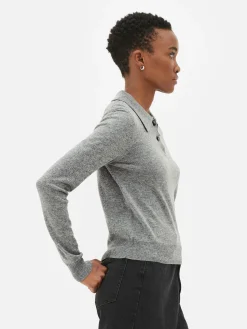 Femme Primark Pulls Et Gilets|Haut Tricoté à Col Et à Manches Longues