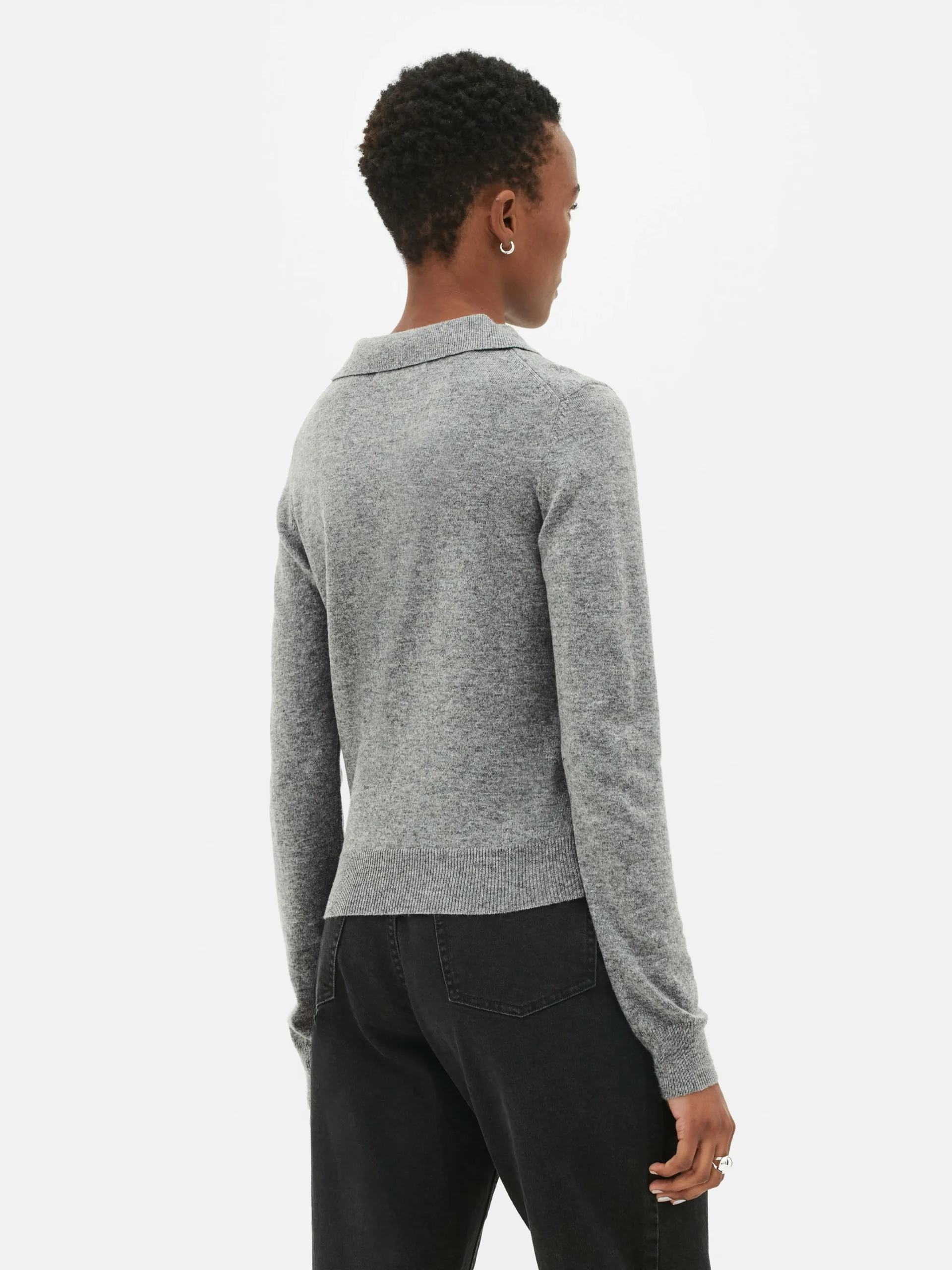 Femme Primark Pulls Et Gilets|Haut Tricoté à Col Et à Manches Longues