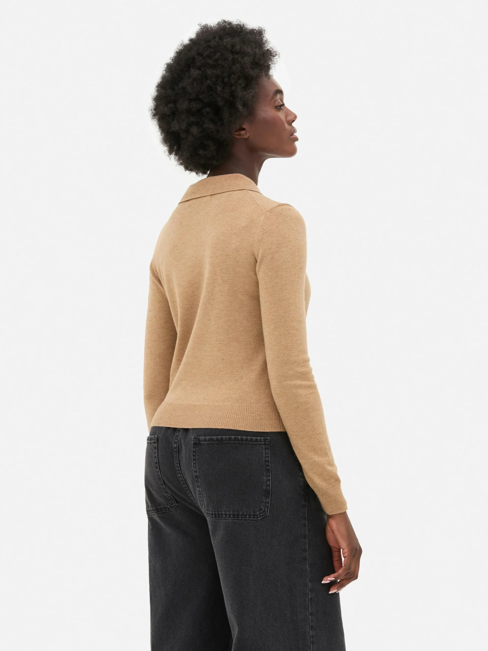 Femme Primark Pulls Et Gilets|Haut Tricoté à Col Et à Manches Longues