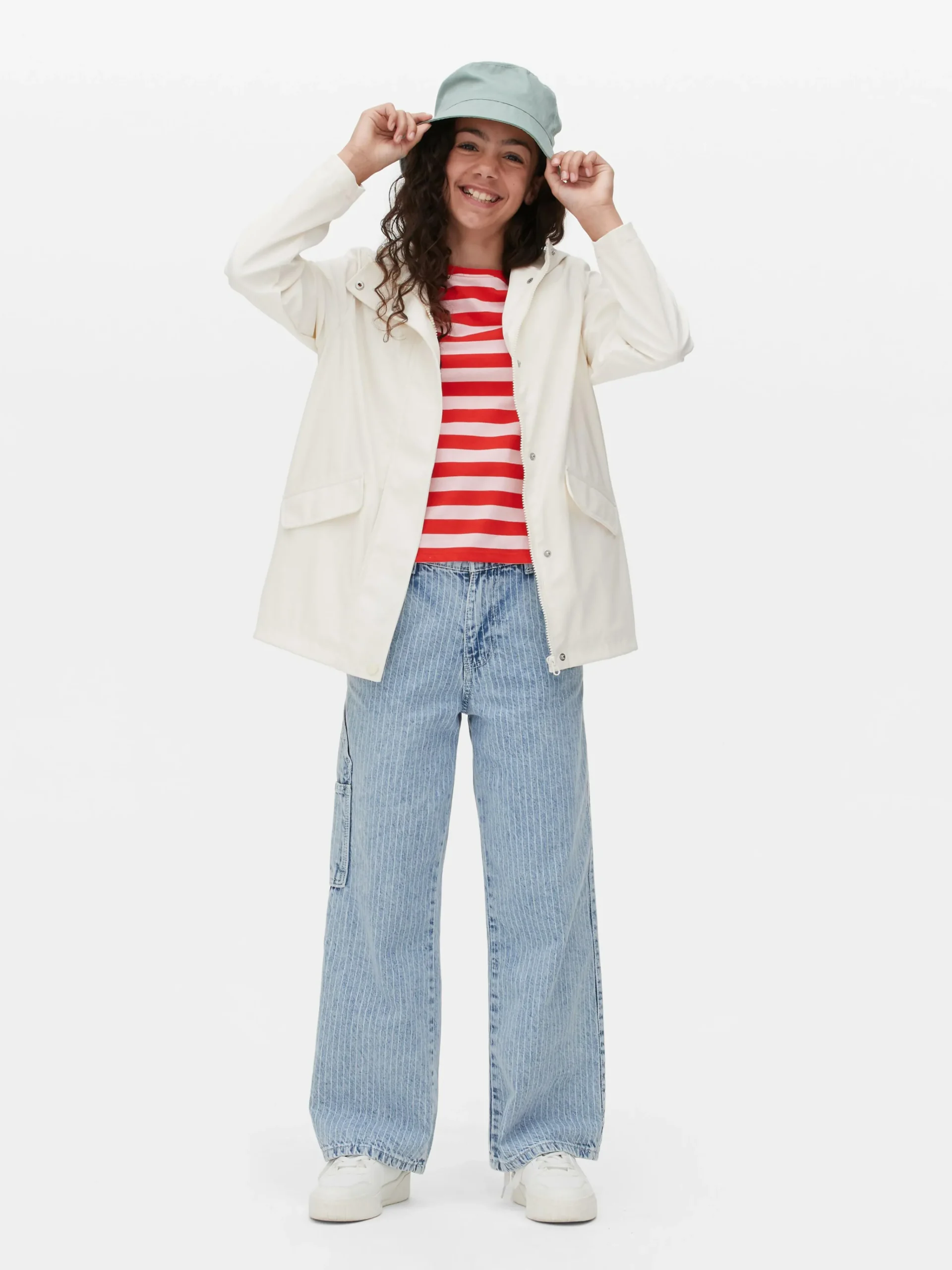 Enfant Primark Manteaux Et Vestes|Imperméable à Fermeture Discrète