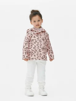 Enfant Primark Manteaux Et Vestes|Imperméable à Motif Cœur Léopard
