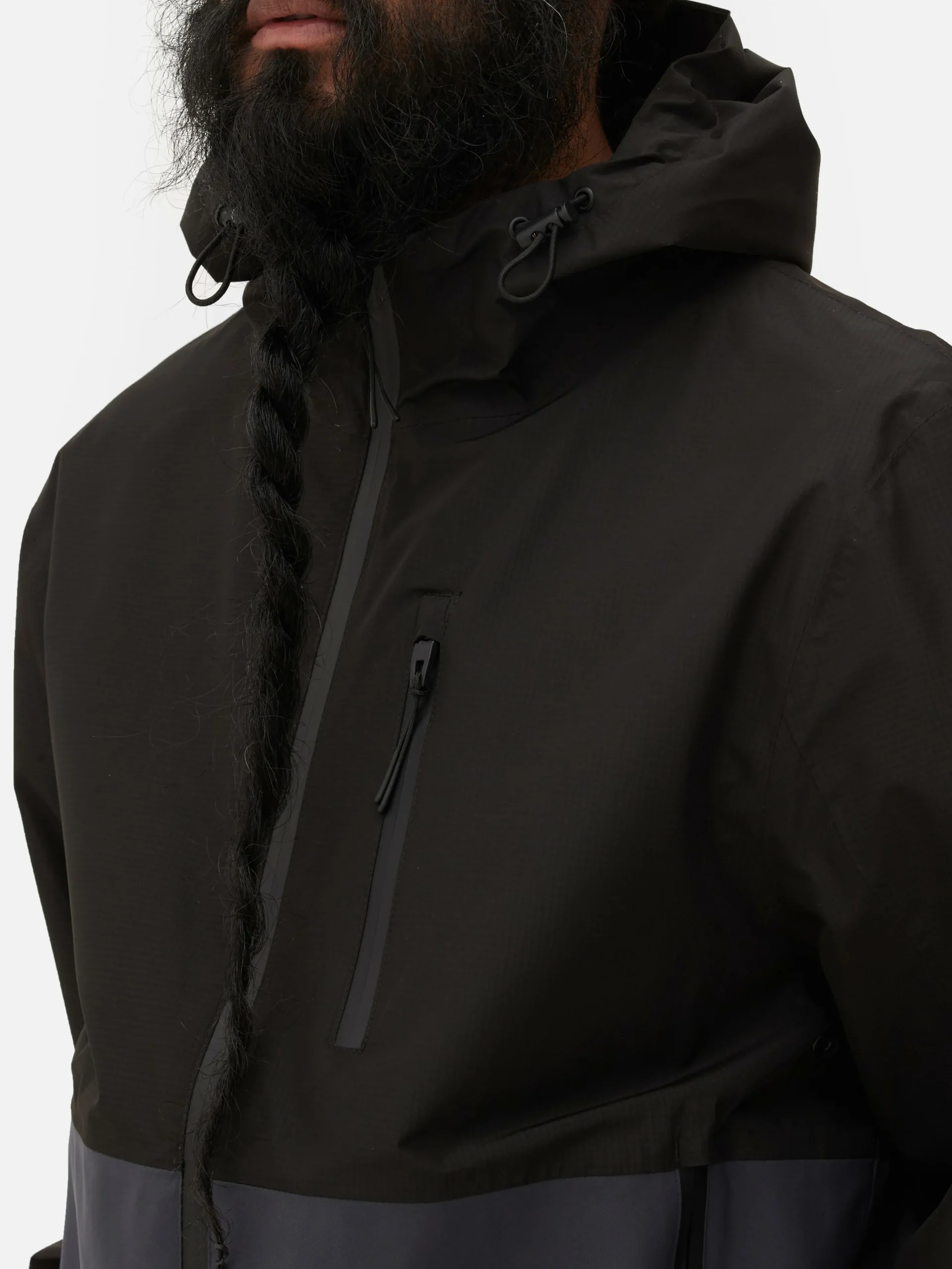 Homme Primark Manteaux Et Vestes|Imperméable Color Block à Poches Multiples