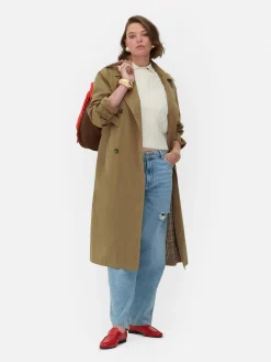 Femme Primark Manteaux Et Vestes|Imperméable Croisé à Capuche Rita Ora