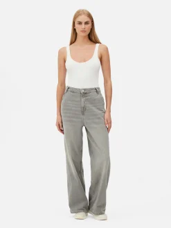 Femme Primark Denim|Jean|Jean Denim Ample à Effet Vieilli