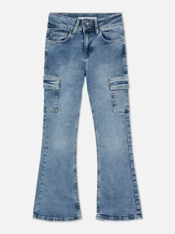 Enfant Primark Jean|Jean Denim Cargo évasé