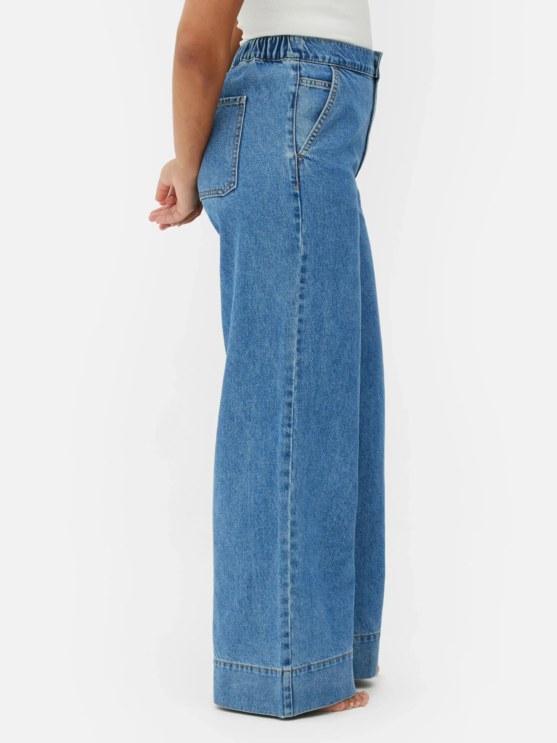 Femme Primark Denim|Jean|Jean Large élastiqué