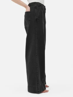 Femme Primark Denim|Jean|Jean Large élastiqué