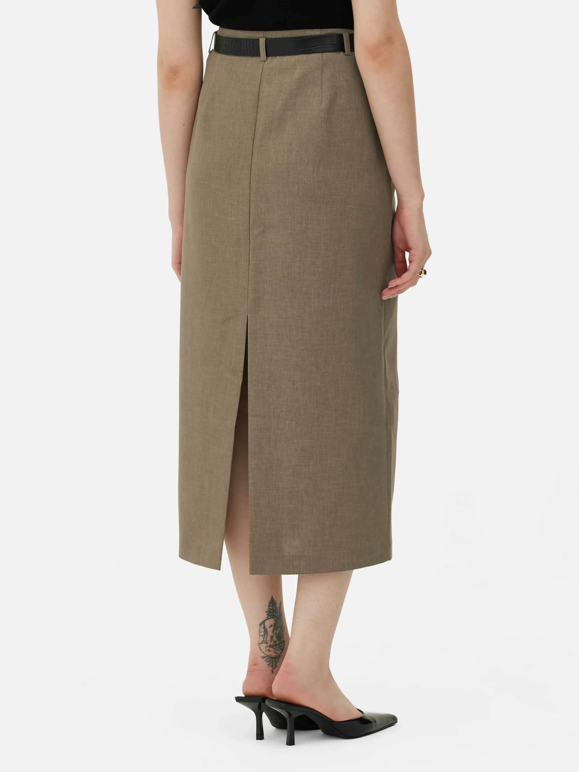 Femme Primark Jupes|Jupe Crayon Mi-longue Taille Haute