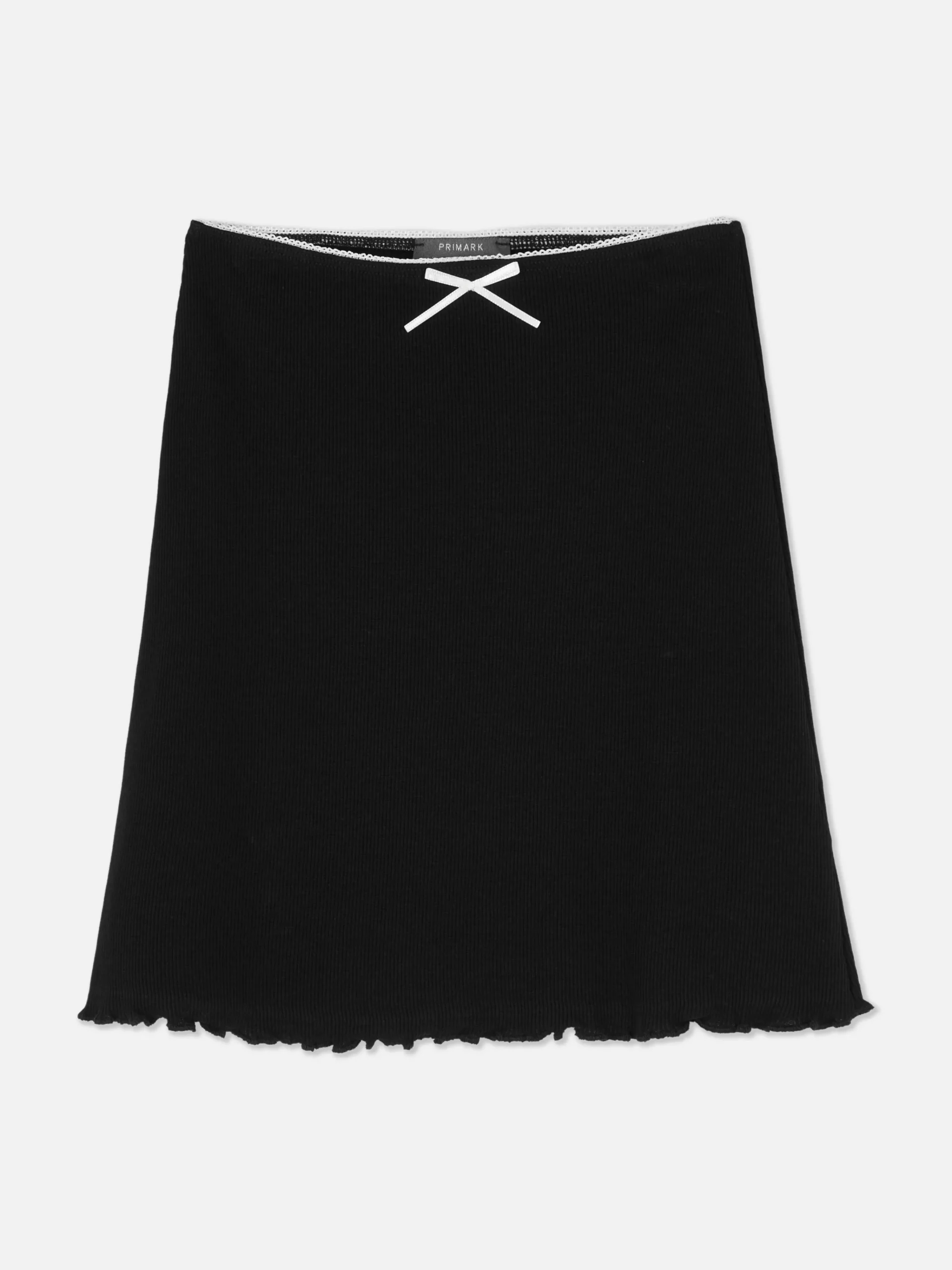 Enfant Primark Jupes|Jupe Côtelée à Bord Ondulé